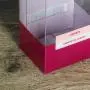 high quality low price printing recycled portable clear pet box packaging factory manufacture with custom logo
