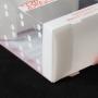 Low price colorful printing plastic transparent pet pvc frosting gift box for packaging with custom design logo
