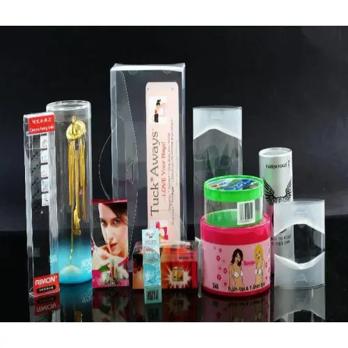 Großhandel Maßgefertigte Bedruckte Logo Klare PVC PP Box Kunststoff Faltverpackung Box