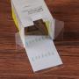 High Quality Customized Fancy Printed Clear PVC and PET Plastic Packing Gift Box