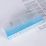 Fancy customized recycled rectangular cosmetic plastic transparent pet pvc packaging box