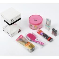 Custom Soft Crease Auto Bottom Transparent Clear Plastic PVC PET PP Packaging Box
