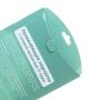 Hot selling delicate transparent colorful plastic pet pvc box for packaging with custom logo