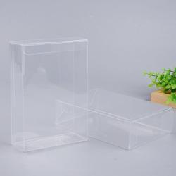 High Quality Customize Logo Clear PET PVC Plastic Folding Box Plastic Packaging Box