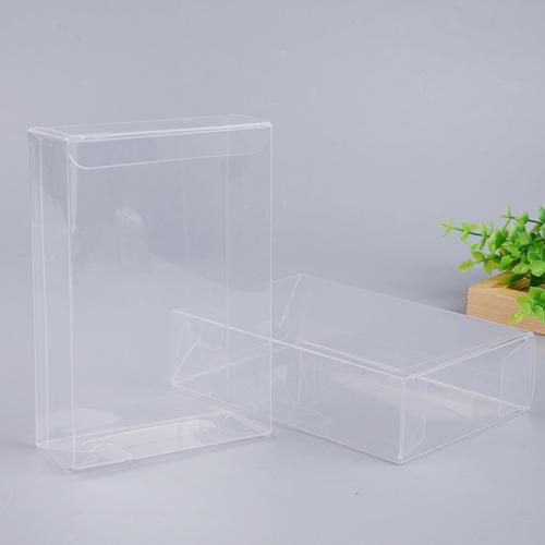 High Quality Customize Logo Clear PET PVC Plastic Folding Box Plastic Packaging Box