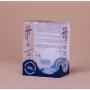 hot selling factory supply new design  recycled transparent plastic pet pvc box with custom logo