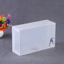 Customized recycled special frosted plastic pp box for gift packaging with custom design logo