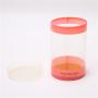 Wholesale Clear Plastic PVC PET PP Cylinder Gift Box Round Packaging Tube with Lid