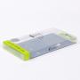 Hot selling recycled clear plastic pet box for phone case packaging with custom design logo