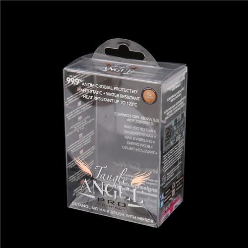 Neuer klarer PET/PVC/PP-Verpackungssatz für Damen Pinsel-Bürsten-Spiegel Set Klappbox