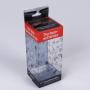 Universal custom high quality portable recycled colorful printing clear plastic pet box for packaging