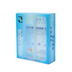 Customized logo high quality hot sale transparent clear pet pvc plastic packaging box
