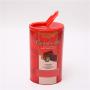 Cylinder Packaging Accepted Custom PP PET PVC Plastic Round Tube Gift Box