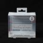 Low price colorful printing plastic transparent pet pvc frosting gift box for packaging with custom design logo