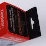Universal custom high quality portable recycled colorful printing clear plastic pet box for packaging