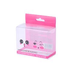 Wholesale handmade cute convenient plastic pet pvc cosmetic packaging box with custom design logo