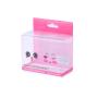 Wholesale handmade cute convenient plastic pet pvc cosmetic packaging box with custom design logo