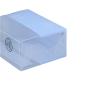 Wholesale high quality portable transparent clear plastic pet packaging box with custom design logo
