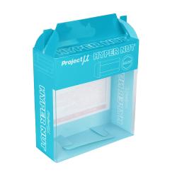 High quality hot sale window universal transparent plastic pet pvc box packaging with custom logo