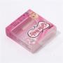 High Quality trasparent customized plastic clear pet pvc packaging pink box