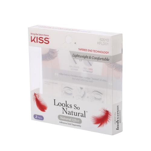 Wholesale customized logo clear plastic pet pvc packaging box for eyelash packaging