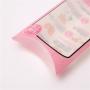 Custom Logo Clear Pvc Plastic Pillow Shaped Nail Sticker Box Packaging Gift Pvc Box