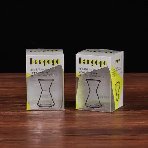 High Quality Customized Fancy Printed Clear PVC and PET Plastic Packing Gift Box
