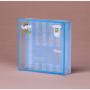 hot selling factory supply new design  recycled transparent plastic pet pvc box with custom logo