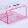 Wholesale handmade cute convenient plastic pet pvc cosmetic packaging box with custom design logo