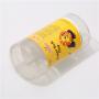 Customized hot selling  round pet clear  plastic box  packaging with custom logo