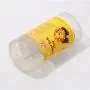 Boîte en plastique transparent ronde personnalisée, vente chaude, avec logo personnalisé.
