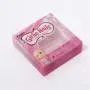 High Quality trasparent customized plastic clear pet pvc packaging pink box