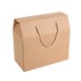 Custom Design Printing Hard Material Craft Paper Gift Packaging Box With Handle
