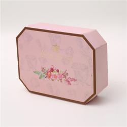 Wholesale Custom Printed Handmade Luxury Rigid Paper Cardboard Pink Simple Empty Gift Box