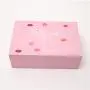 Boîte Cadeau Rigide Personnalisée Luxe en Carton Rose avec Fermeture Magnétique en Vrac.
