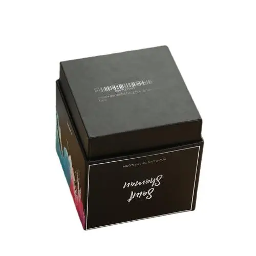 Boîte rigide de qualité supérieure pour impression couleur, avec couvercle et insert carrés, facile à expédier, avec logo personnalisé. Boîte rigide de qualité supérieure pour impression couleur, avec couvercle et insert carrés, facile à expédier, avec logo personnalisé.