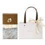 Wholesale Hot Selling Custom Logo Handmade Rigid Cover And Tray Cardboard Packing Gift Box With Handle