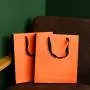 Großhandel Romantische Orange Luxus Stiff Cardboard Geschenkbox Set Mit Schleifenbindung