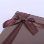 New design universal custom hot sale hard rigid gift boxes for packaging with the bowknot ribbon