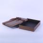 New design universal custom hot sale hard rigid gift boxes for packaging with the bowknot ribbon