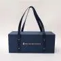 Boîte Cadeau Rigide Personnalisée avec Logo, Design Élégant et Luxueux, Noir, avec Poignée. Boîte Cadeau Rigide Personnalisée avec Logo, Design Élégant et Luxueux, Noir, avec Poignée.