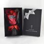 Wholesale Custom Elegant Romantic Handmade Rigid Cardboard Packing Black Bouquet Gift Box