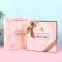 Customized Luxury High Quality Cardboard Commercial Gift Packaging Box With Bowkmot Ribbon