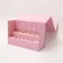 Boîte Cadeau Rigide Personnalisée Luxe en Carton Rose avec Fermeture Magnétique en Vrac.