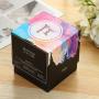 Wholesale high quality color printing cover and tray square easy shipping rigid box with custom logo