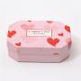 Eco Friendly Custom Luxury Pink Polygon Cardboard Paper Gift Box With Lids