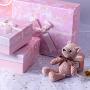 Customized Fancy Luxury Rigid Cardboard Paper Packing Gift Box Set With Ribbon Tie