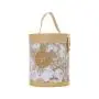 Customized  new design high quality  cylindrical hard paper rigid gift  box with handle