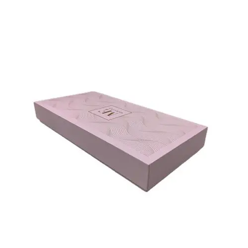Hot-selling  customized wholesale cardboard rigid pink custom  packaging box for gift sets with custom logo