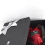 Wholesale Custom Elegant Romantic Handmade Rigid Cardboard Packing Black Bouquet Gift Box